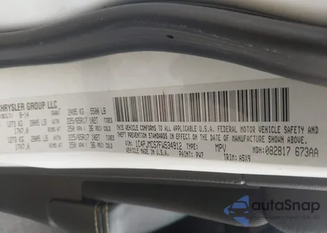 2015 Jeep Cherokee Latitude z USA, uszkodzony, nr VIN 1C4PJMCS7FW534912